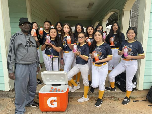 Lady Eagles w/ Marvin Jackson, Community Supporter